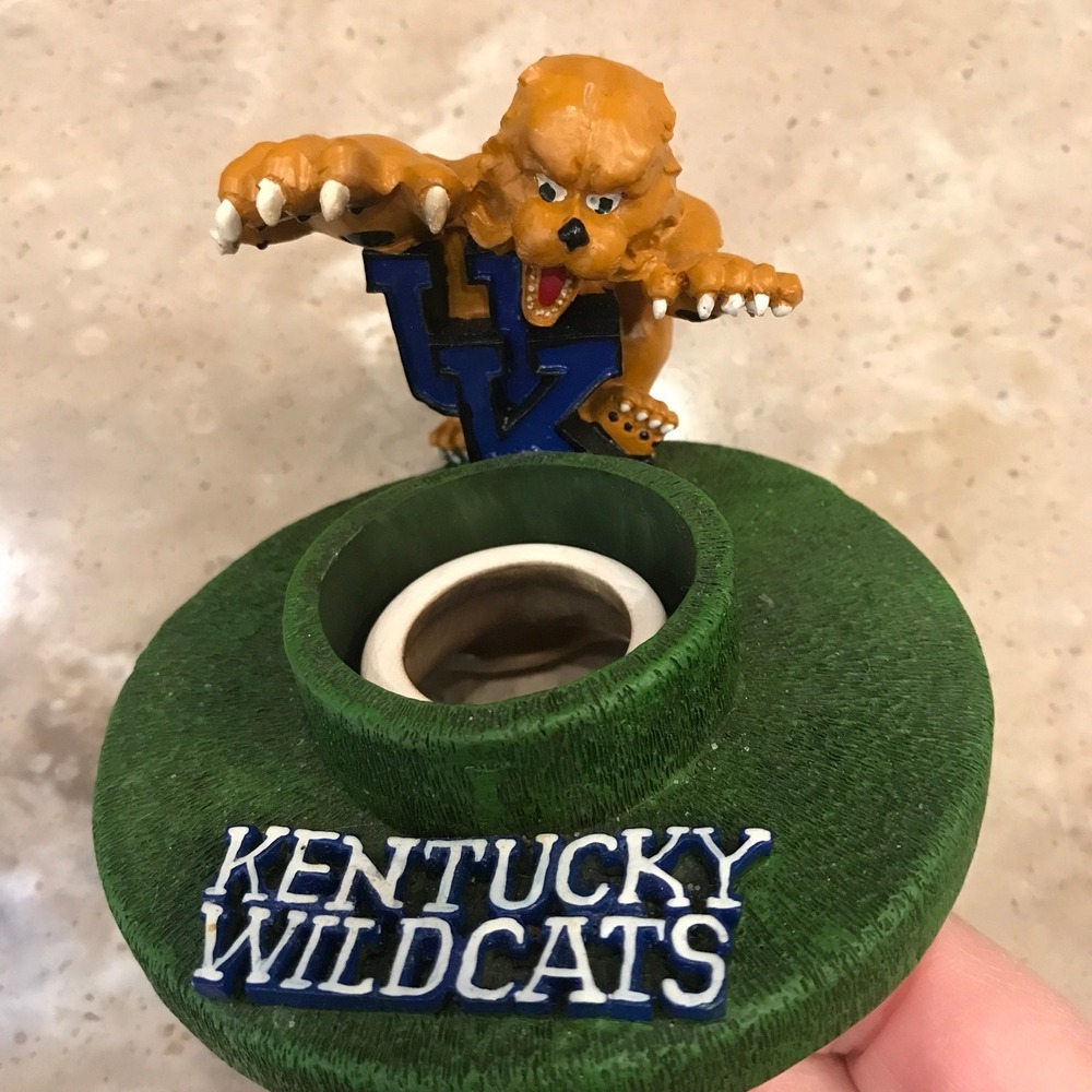 Kentucky Wildcats Candle Capper Jar Topper FLAW - Picture 2 of 3
